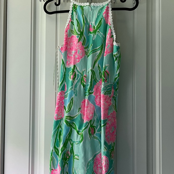 COPY - Lilly Pulitzer Sleeveless Hydrangea Print Shift Dress Size 2 - Picture 8 of 8